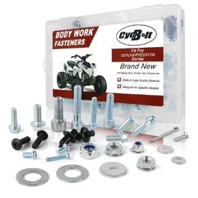 260PCS Body Bolt Kit Fit for Predator 50 Predator 90 Predator 500 Outlaw 500 Outlaw 525 Outlaw 50 70 90 110 450 Body Bolts Fasteners Kit