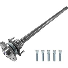 Yukon Gear & Axle Left Rear Chromoly Double Drilled Axle Kit for Jeep JL Rubicon Dana 44, 32 Spline, 32.2" Long