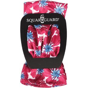 Red Tropical Pocket Square & Pocket Square Holder, Large
