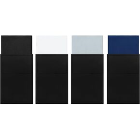 Prefolded Suit Pocket Squares for Men Mens Pocket Square on Card for Jackets Business Wedding Accessories