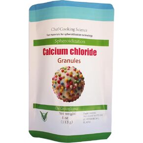 Calcium Chloride 4oz-113g | Molecular Gastronomy - Spherulizer