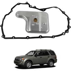 6F35 Automatic Transmission Filter Oil Pan Gasket Kit Compatible With 2009-2012 Ford Escape 2010-2011 Mercury Milan 2010-2012 Lincoln MKZ Replaces 9L8Z-7A098B 9L8Z7A098B 9L8P7G186CD