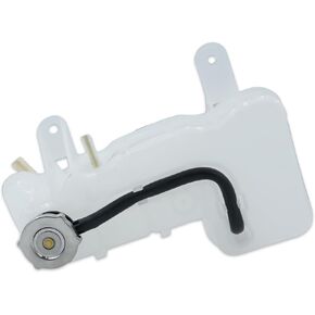 603-056 Engine Coolant Reservoir Tank with Cap Compatible with Chrysler 300 2005-2010, Dodge Charger 2006-2010, Challenger 2008-2010, Magnum 2005-2008 Replace# 4596466AF, 55116897AA, 603-056