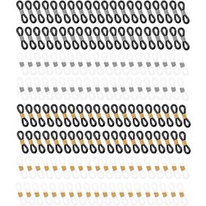 80 Pcs Eyeglass Chain Ends Adjustable Rubber Ends Connectors, Anti-slip Strap Holder Chain Loops for Eye Glasses Eyeglasses Sunglasses Stylish Accessories Around Neck Chain(4 Colors)
