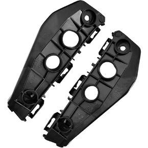 Front Left Driver and Right Passenger Side Bumper Bracket Compatible with Toyota Corolla 2011-2013, Replaces 52116-02170 52115-02170 TO1042114 TO1043114