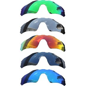 Acefrog 5 Pieces Polarized Replacement Lenses for Oakley Radar EV Path OO9208 Sunglasses, Perfectly Fit, Shatterproof, Anti-scratch, Value Pack