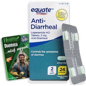 تساوي مضادات لويبراميد HCI 2 mg 24 caplets و card lefities vital أحجام.