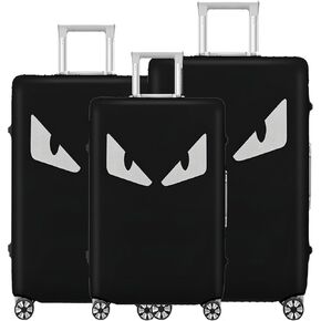 Suitcase Covers for Luggage – TSA Approved Clear PVC Luggage Protector Cover, Thick Transparent Waterproof Sleeve with Large Velcro, Fits 30"-31" Wheeled Suitcases
