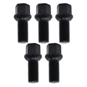 5-Pack Wheel Lug Bolt Front or Rear Side Replacement for Jetta Passat CC Golf Tiguan Beetle Fit for Audi A3 A4 A5 A6 A7 Quattro A8, 8D0601139D WHT002437