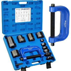 21pcs Ball Joint Press and U Joint Removal Tool, Heavy Duty Upper and Lower Ball Joint Service Set for 2WD 4WD Car Light Truck