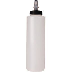 Meguiar's Professional Dispenser Bottle D9916 - Empty Squeeze Bottle with Self-Cleaning Pop Top to Prevent Clogs, Perfect for a Variety of Detailing Products, Refillable Dispenser Bottle, 16 Oz