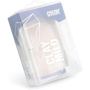 Gyeon Clay Mild Evo 100g Clay Bar للتفاصيل التلقائية - شريط Car Clay لإزالة الإفراط في الإفراط - اترك قراءة طلاء سلسة للقراءة للتلميع أو الحماية