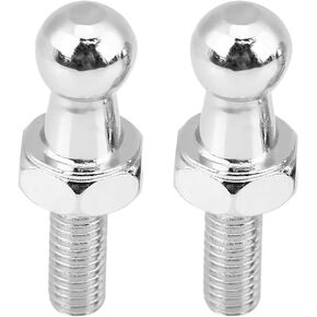 M6 Ball Stud ، 2 PCS Car Iron Ball Bolt M6 Ball Ball Ball Bolt for Gas Struts bonnet lined linet
