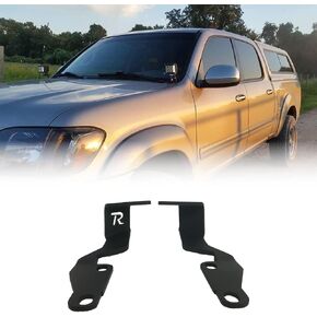 Ditch Light Brackets for 2000-2006 Toyota Tundra & Sequoia 1st Gen | أقواس محرك هود المفصل لأضواء جراب LED | سائق ومسافر جانبي زوج | صنع في الولايات المتحدة | راجو فابريساتيو