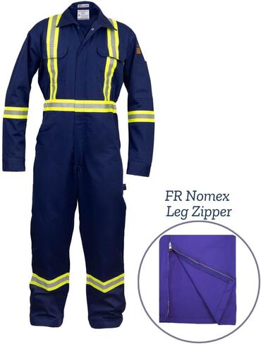 Just In Trend Mens Flame Resistant FR Coverall with multiple options in Kuwait