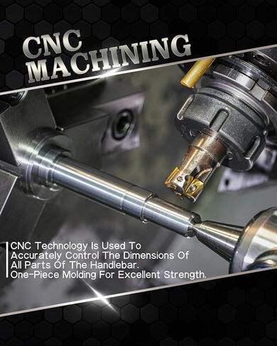 7/8" 22mm Motorcycle Handlebar Universal Mid-Rise Handle Bar For CRF YZF KXF KLX RMZ DRZ KX RM YZ SX EXC XC 65 85 125 250 300 350 450 Pit Dirt Bike Black in Kuwait