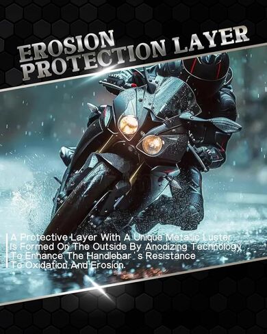 7/8" 22mm Motorcycle Handlebar Universal Mid-Rise Handle Bar For CRF YZF KXF KLX RMZ DRZ KX RM YZ SX EXC XC 65 85 125 250 300 350 450 Pit Dirt Bike Black in Kuwait