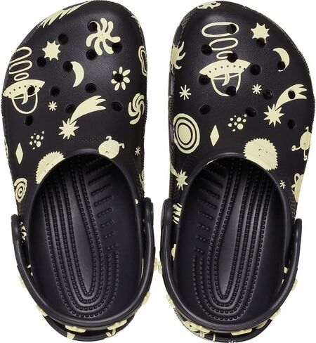 Crocs Unisex-Child Classic Glow in The Dark Clogs (Toddler) in Saudi Arabia