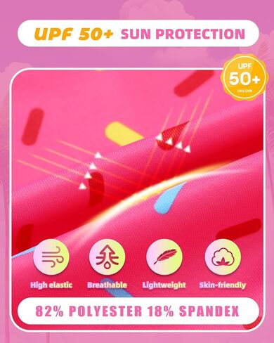 فتيات قطعة واحدة للسباحة طويلة الأكمام شكش سحاب بدلة السباحة لطيف الأطفال upf 50+ rashguard ملابس السباحة 1-6 سنوات in Kuwait