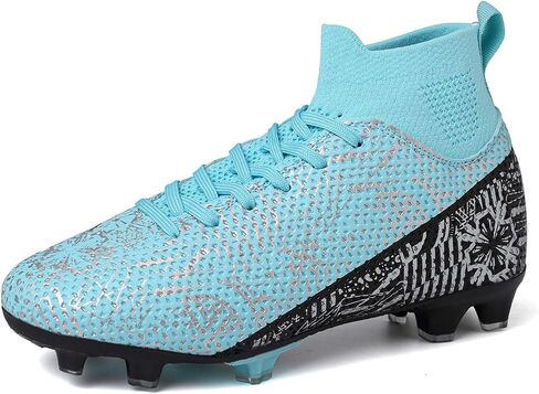 Kids Soccer Cleats Boys Girls Football Cleats Turf Soccer Shoes AG/FG in Saudi Arabia