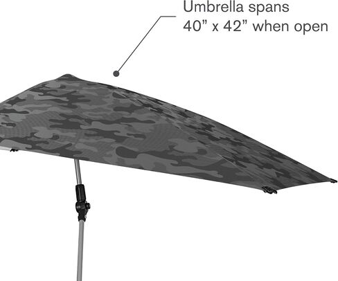 Sport-Brella Versa-Brella SPF 50+ Adjustable Umbrella with Universal Clamp in Saudi Arabia