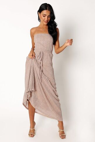 Petal & Pup Women's Farley Strapless Maxi Dress in Kuwait
