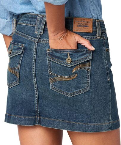 Levi Strauss Signature Gold Women's True Skirt (Available in Plus) in Saudi Arabia