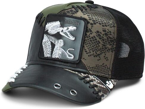 Goorin Bros. The Farm Spooky Bones Collection Trucker Hat for Men and Women, One Size in Saudi Arabia
