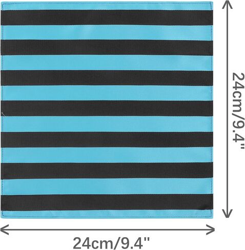 Men's Stripe Pocket Handkerchief Twill Textured Pocket Squares for Suits Formal in Saudi Arabia