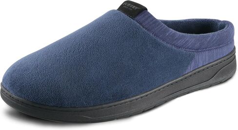 isotoner Men's Microterry Jake Clog Slipper-with Gel Infused Memory Foam in Saudi Arabia