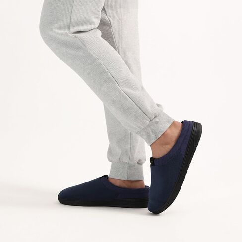 isotoner Men's Microterry Jake Clog Slipper-with Gel Infused Memory Foam in Saudi Arabia