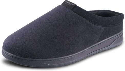 isotoner Men's Microterry Jake Clog Slipper-with Gel Infused Memory Foam in Saudi Arabia