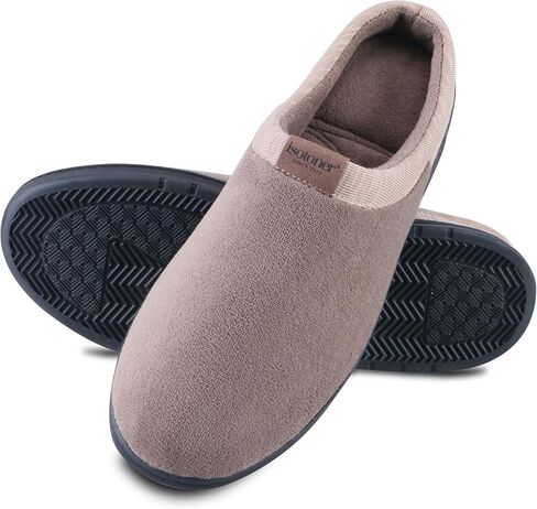 isotoner Men's Microterry Jake Clog Slipper-with Gel Infused Memory Foam in Saudi Arabia