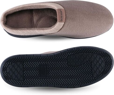 isotoner Men's Microterry Jake Clog Slipper-with Gel Infused Memory Foam in Saudi Arabia
