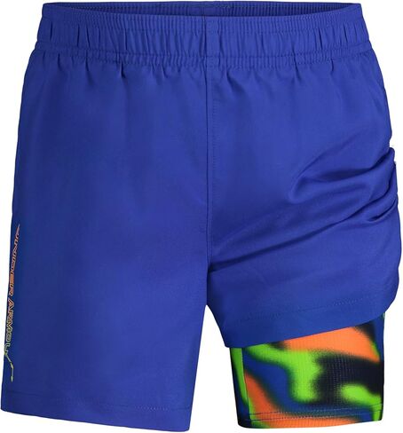 Under Armour Boys' Prototype Short, Elastic Waistband, Soft & Comfortable in Saudi Arabia
