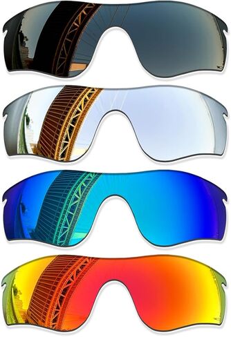 1.5MM Polarized Replacement Lenses for Oakley RadarLock Path OO9181 Sunglasses, Anti-Scratch | Perfectly Fit in Saudi Arabia