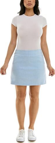 Zac & Rachel Women's New Millennium Solid Pull-on Skort in Saudi Arabia