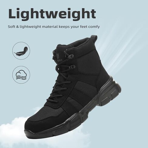 Work Boots Men Women Lightweight Comfortable Steel Toe Boots Non-Slip Safety Boots in Saudi Arabia