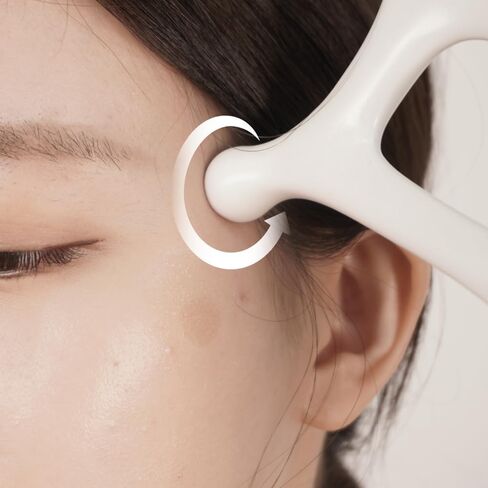 Royrosa® 로이로사 매직괄사 k-beauty ، 100 ٪ من السيراميك غواشا ، وعلاج الوخز بالإبر وجسم ، وتقليل الخطوط الدقيقة والتجاعيد ، المصنوعة في كوريا الجنوبية (Royrosa Guasha) in Kuwait