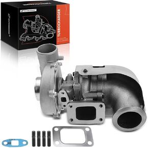 مجموعة شاحن توربو توربو توربو الكاملة A -premium ، مع مشغل وحشية Wastegate ، متوافقة مع Chevy ، GMC Models - C1500 ، C3500 ، Express 2500 3500 ، K1500 ، K2500 ، K3500 ، 6.5L ، استبدل# 12533738 ، 12556124