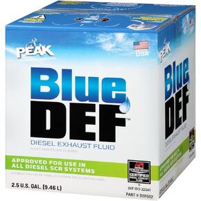 Blue DEF DEF002-4PK Diesel Diesel Fluid ، 2.5 Gallon ، 4 Pack