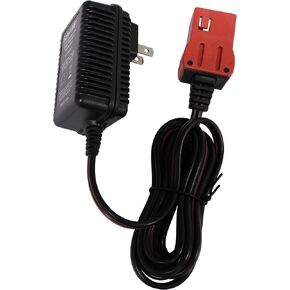 Replacement 6-Volt Charger for Fisher-Price Power Wheels Red Battery Models 00801-0712, 0801-0051, 78660-85650, 74522