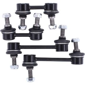 MOTOKU Front and Rear Driver Passenger Side Stabilizer Sway Bar End Links for Toyota Celica Corolla Prizm