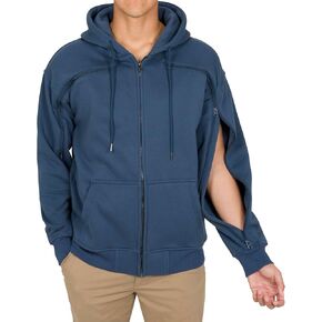 Hoodie | Wrist-to-Chest Zipper for AV Fistula, IV & BP Access | Unisex, Soft, Breathable, Heavyweight