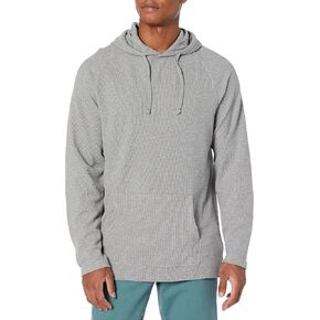 Amazon Essentials Men's Pullover Hoodie, Long-Sleeve Slub Thermal (Previously GoodThreads)
