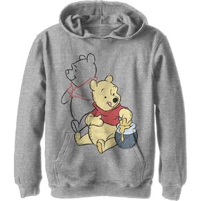 Disney Boys' Pooh Line Art Hoodie