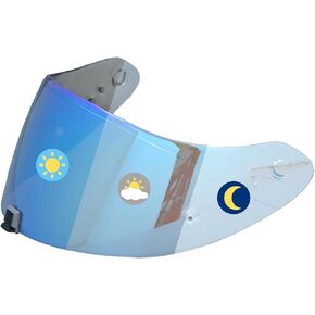 Photochromic Visor Compatible With R420,R1 Air,T520,ST1400 Replacement Transition Motorcycle Helmet Face Shield Visor (R1 Air,T520,ST1400 Clear To Smoke) in Saudi Arabia