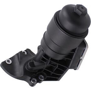 Engine Oil Filter Housing Cap Assembly for Kia Cadenza 2014-16, Sedona 2015-18, Sorento 3.3 3.5 2012-18, Hyundai Azera 2012-17, Santa Fe 2013-18, Santa Fe XL 2013-19