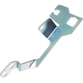 Throttle Cable Bracket and Kickdown Cable Bracket Fits Edelbrock Performer, Thunder AVS and All Quadrajet-style Carburetors Replaces TH350, 700-R4 and 200-4R Transmissions