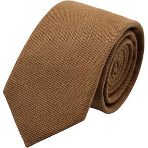 Cotton Boys Tie 12-14 Years, Adjustable Kids Tie Solid Color Ties for Boys, Boys Necktie for School Wedding Party